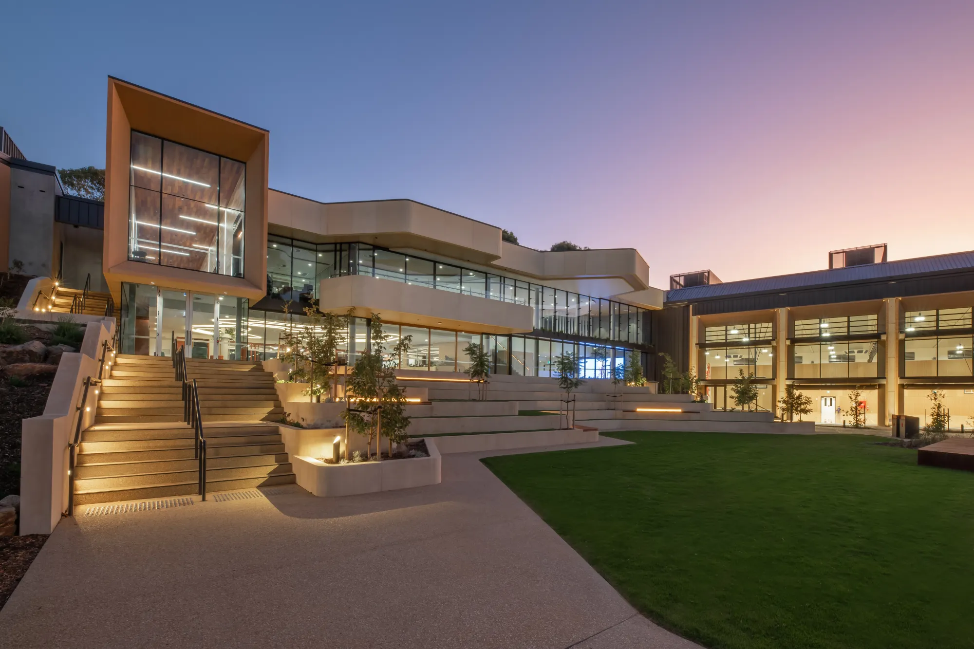 Purruna Spencer Newton Centre at Scotch College by Hames Sharley Photo: Daniel Trimboli