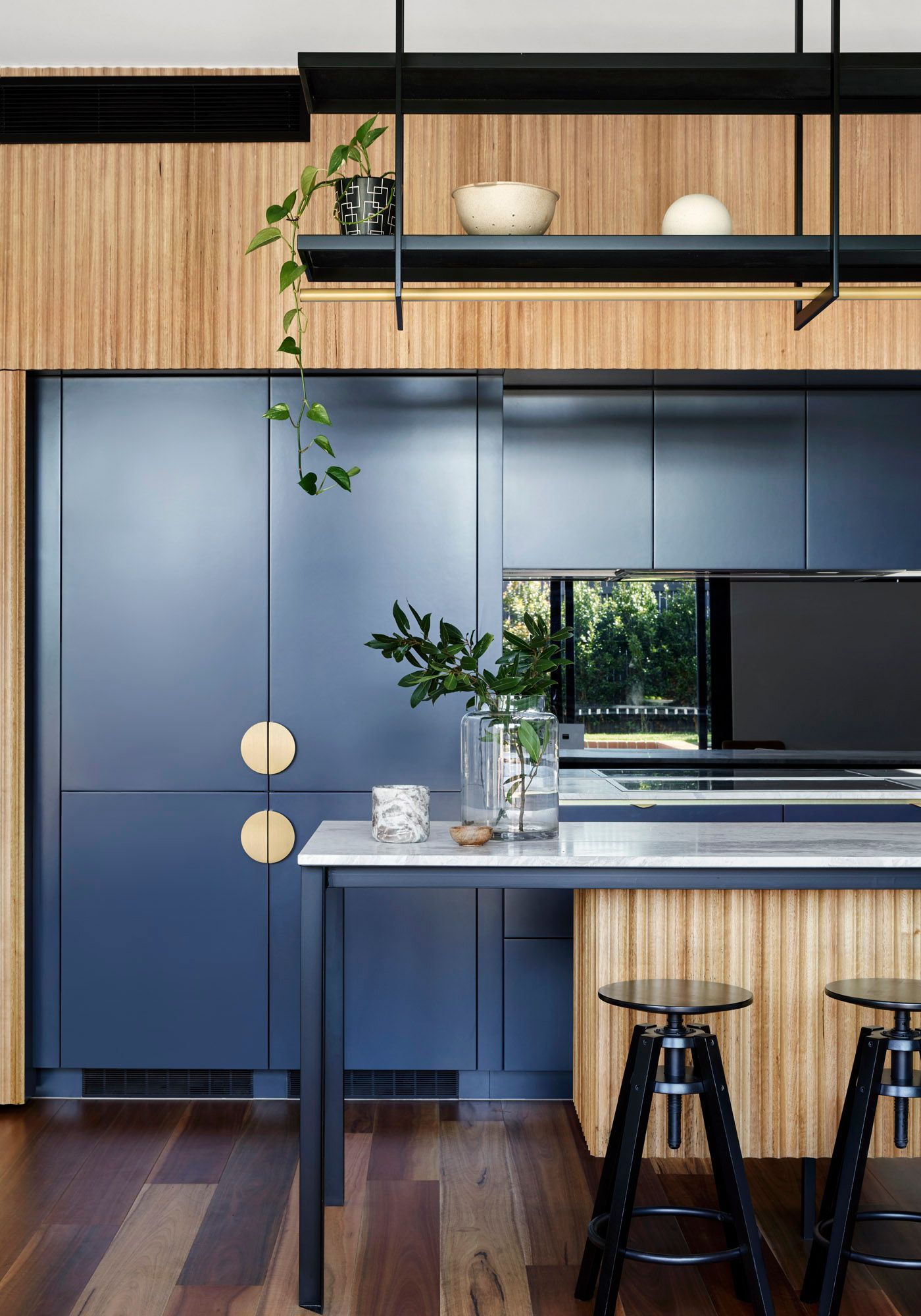 Slate House by Austin Maynard Architects. Detailed view of Kitchen Interior