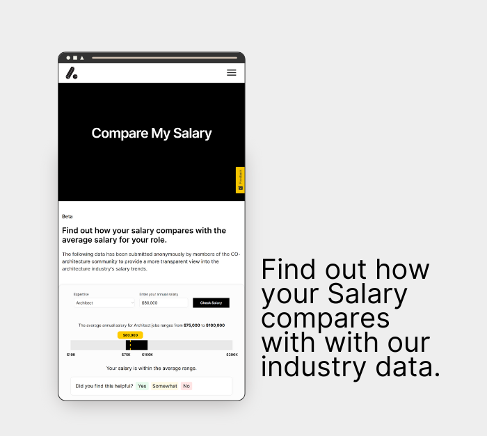 CO-architecture Salary Comparison Tool