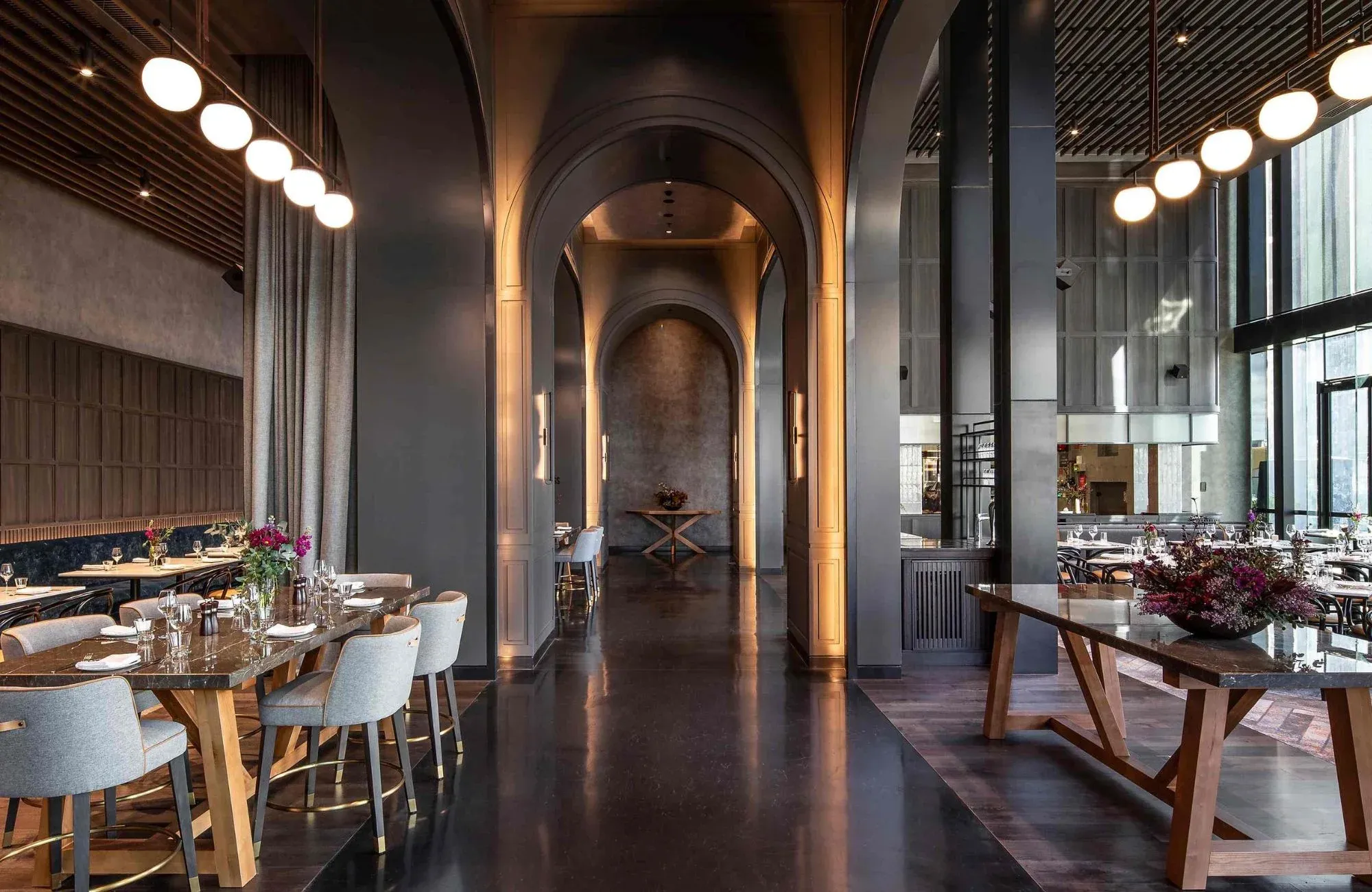 Voco Melbourne Central by IHG Hotels & Resorts. View of Restaurant ' Blacksmith Brasserie & Bar' 