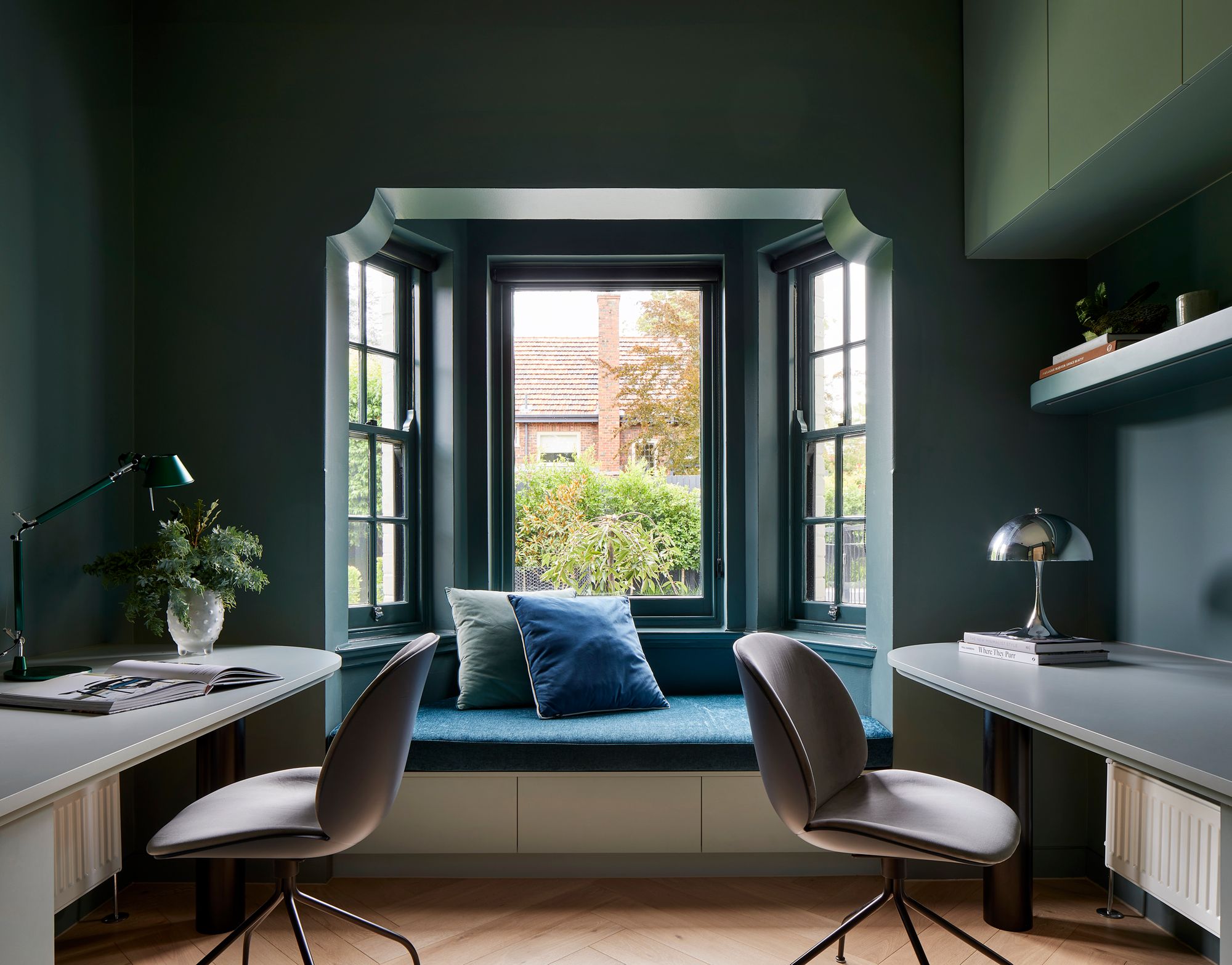 Arch Deco by Hindley & Co. Arch Deco Project featuring study room. 