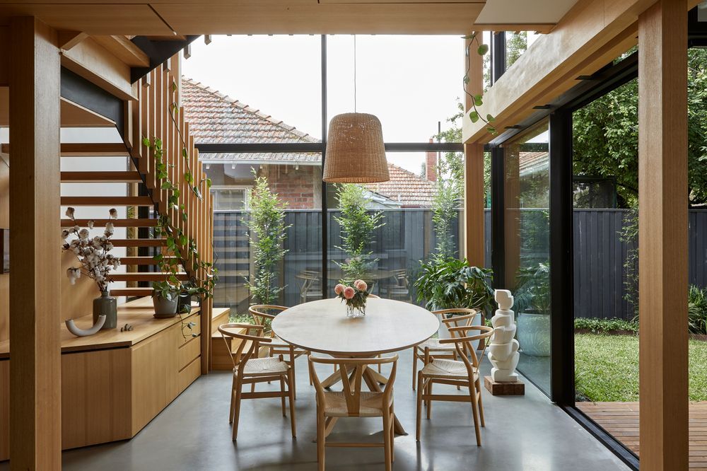 Timber Lantern House by mcmahon and nerlich. Photography by Dave Kulesza