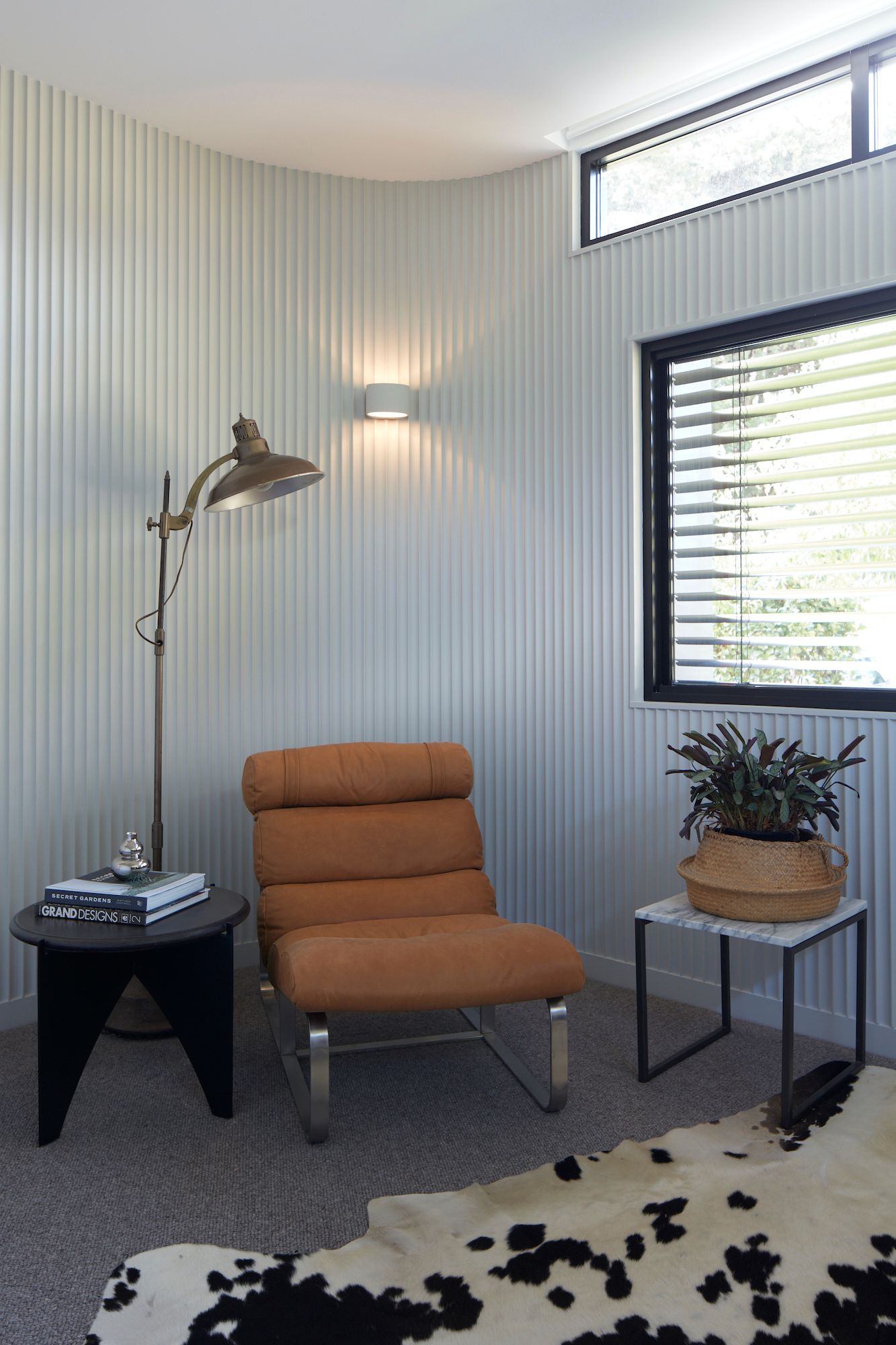 The Pavilion Castlecrag by McNally Architects. Detailed view of Study seating nook. 