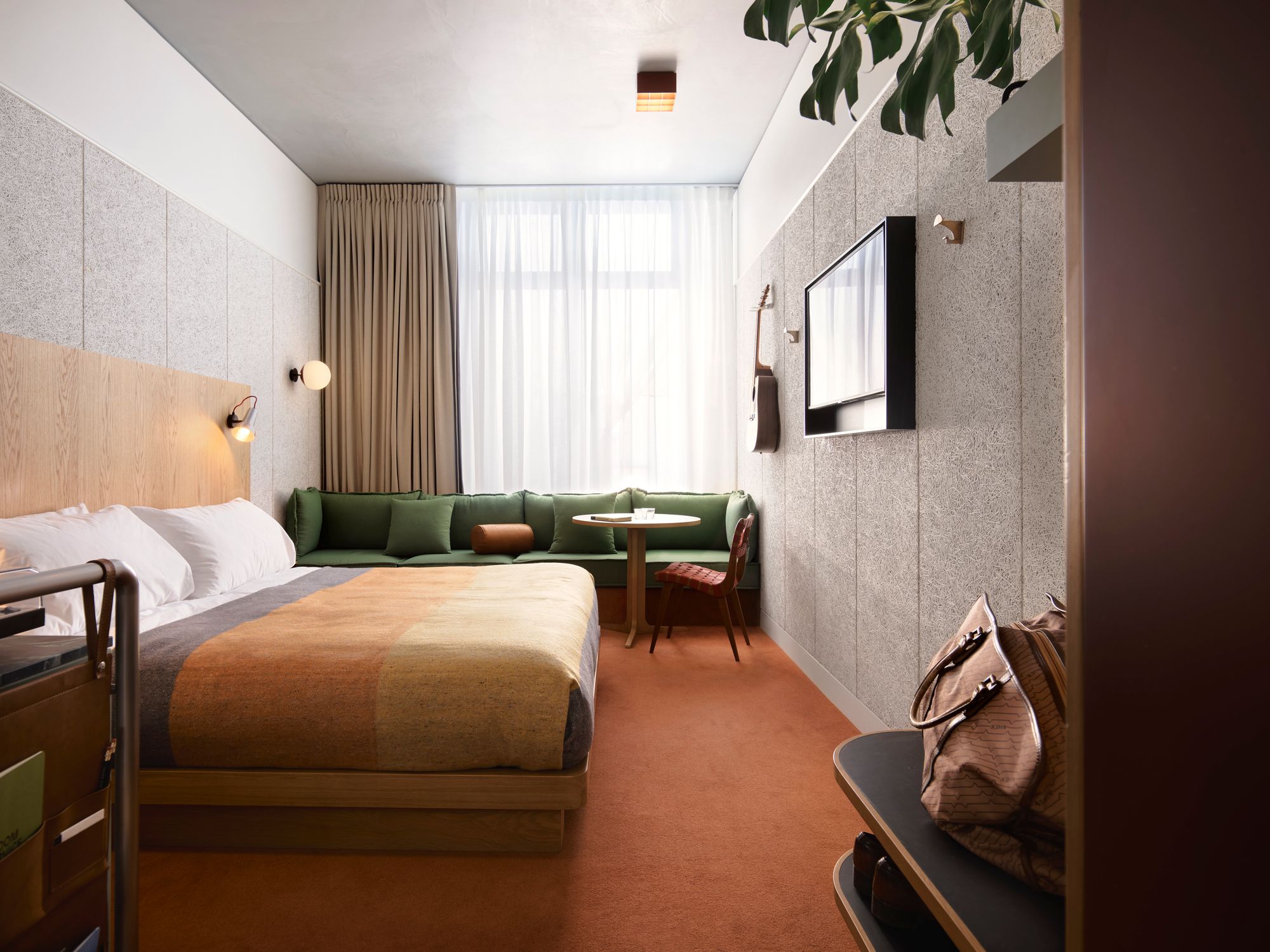 Ace Hotel Sydney. Medium sized room option for guests. 