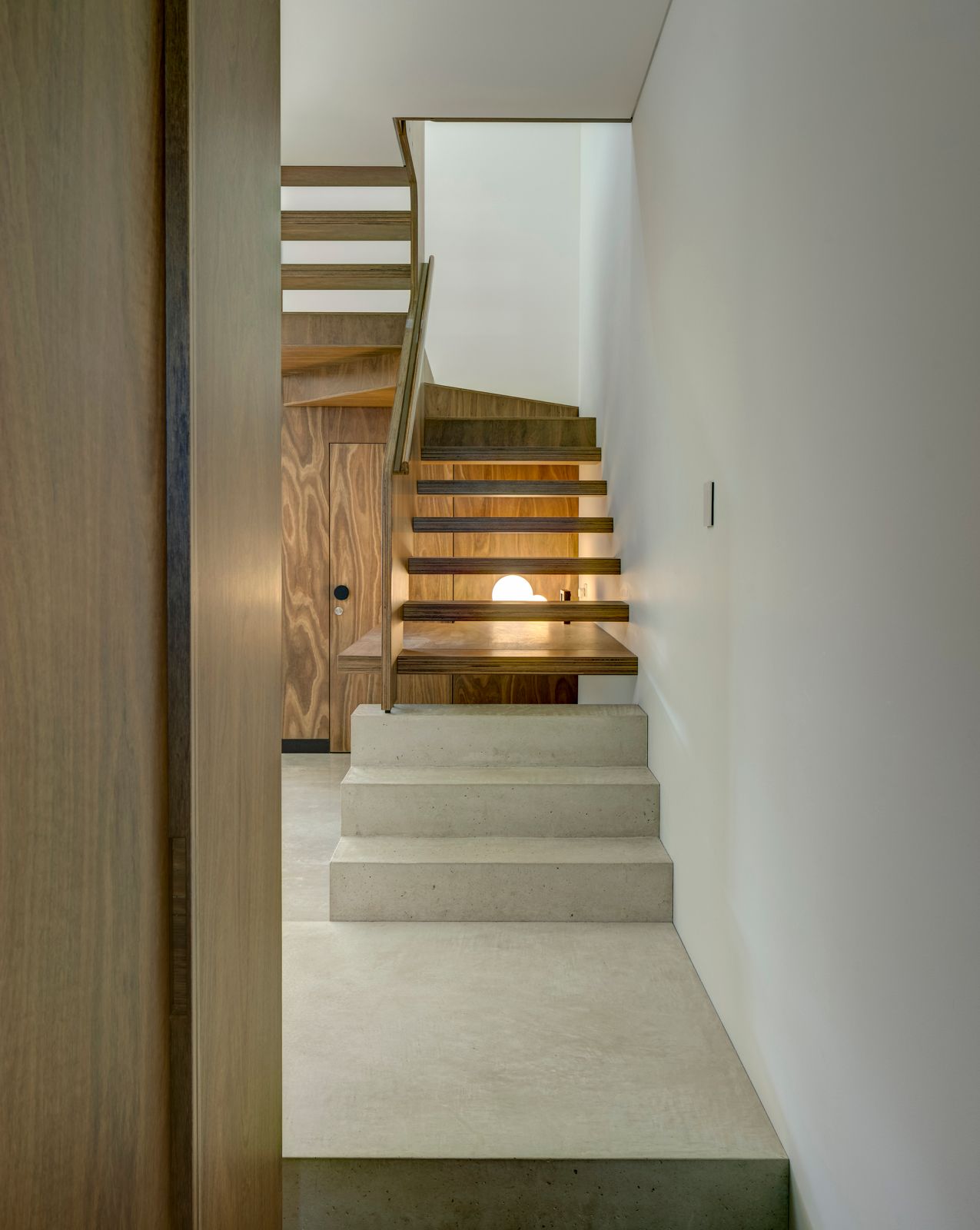 Sky House by Marra+Yeh Architects showing feature staircase