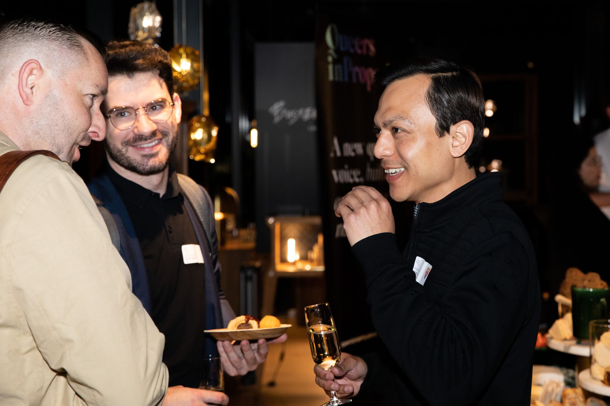 Queers in Property panel discussion at Living Edge in Melbourne showing attendees