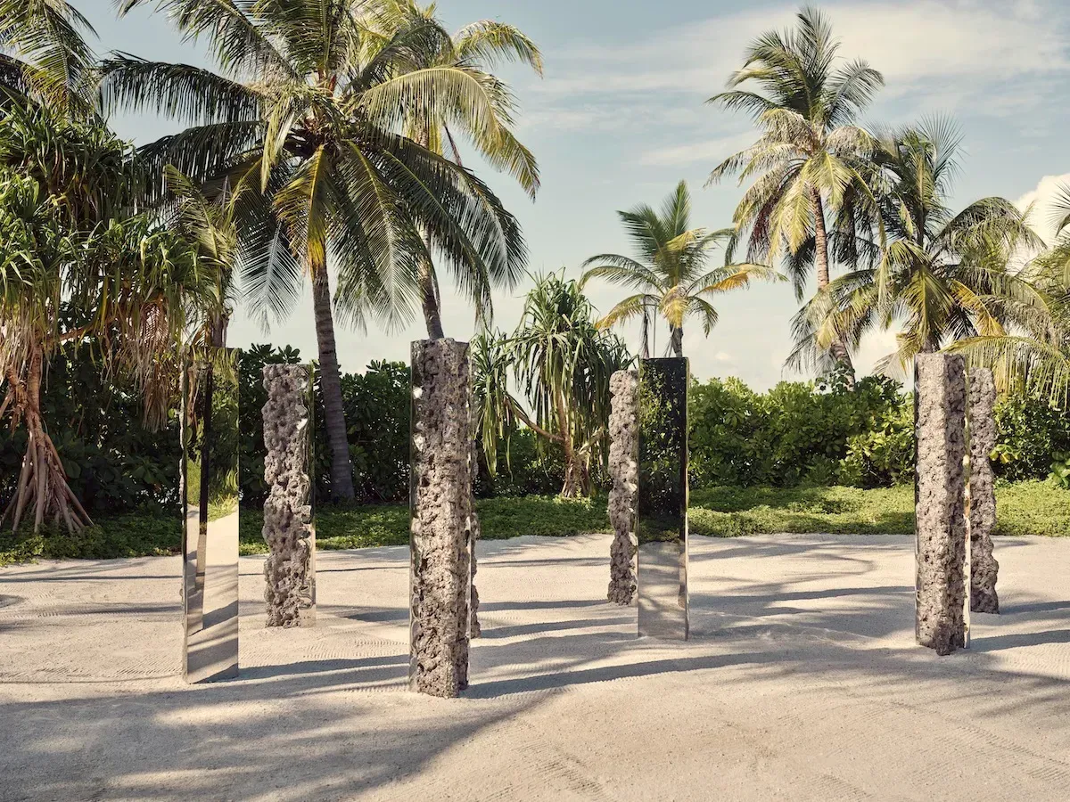 Patina hotel Maldives, Synthesis Monoliths 2020, by Hongjie Yang