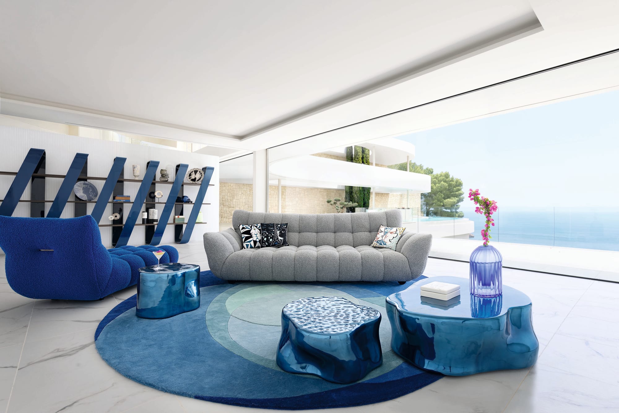 Setup sofa by Roche Bobois. Image copyright of Roche Bobois. Photos by Flavien Carlod